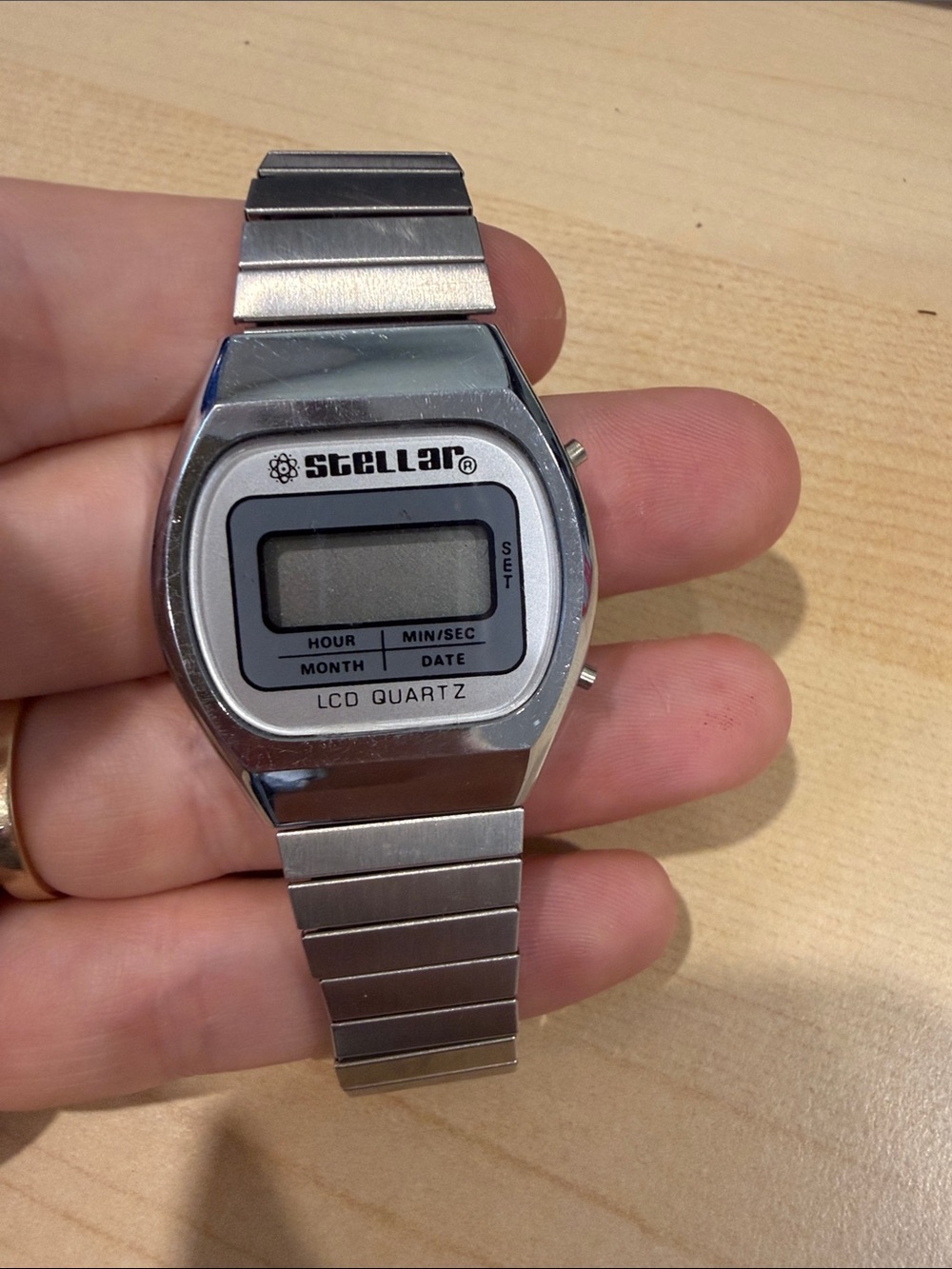 Vintage Stellar digital watch made in Hong Kong